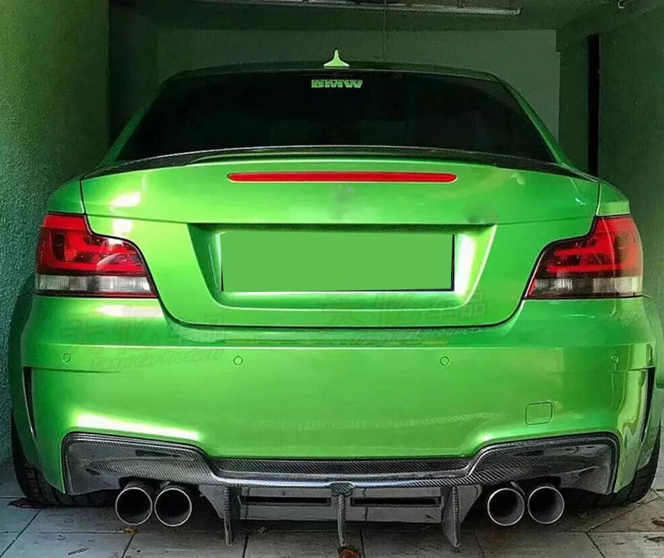 Carbon Fiber Rear Diffuser - BMW E82 1M