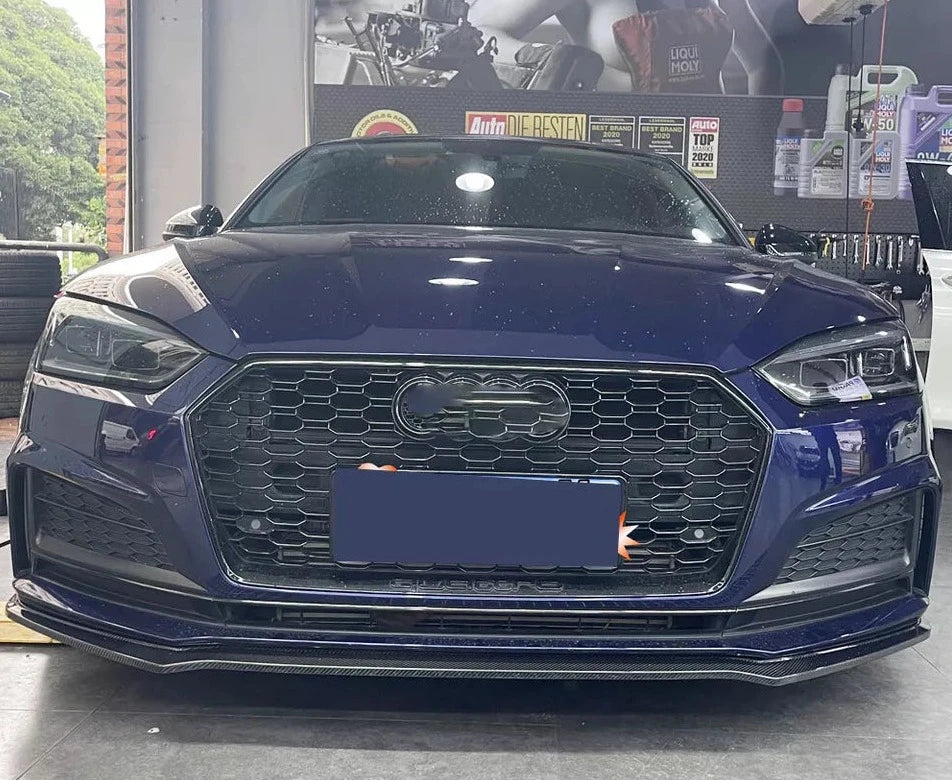 Carbon Fiber Front Lip Extension - Audi A5/S5 S-Line