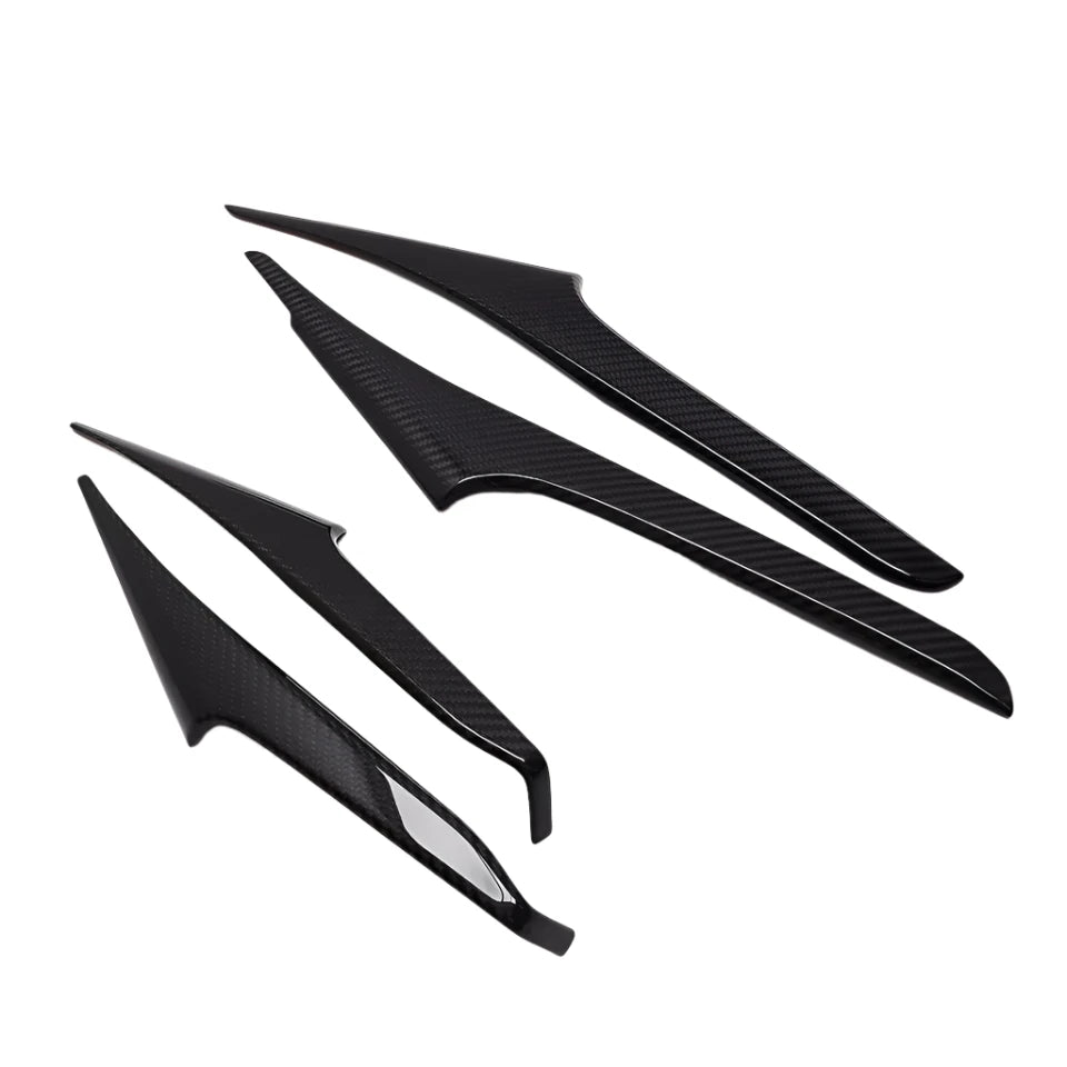 Carbon Fiber Door Panel Interior Cover Trim -  Lexus IS300 350 500 F Sport 2021-2024