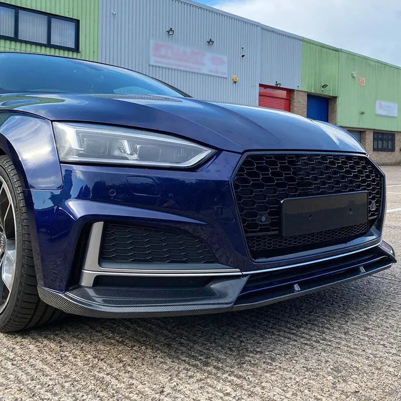 Carbon Fiber Front lip - Audi A5/S5 B9 S-line