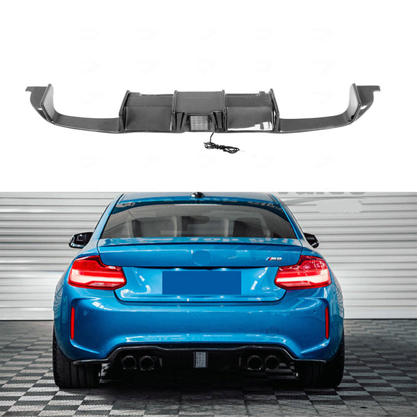 Vorsteiner Carbon Fiber Rear Diffuser - BMW F87 M2 & M2C – The Carbon ...